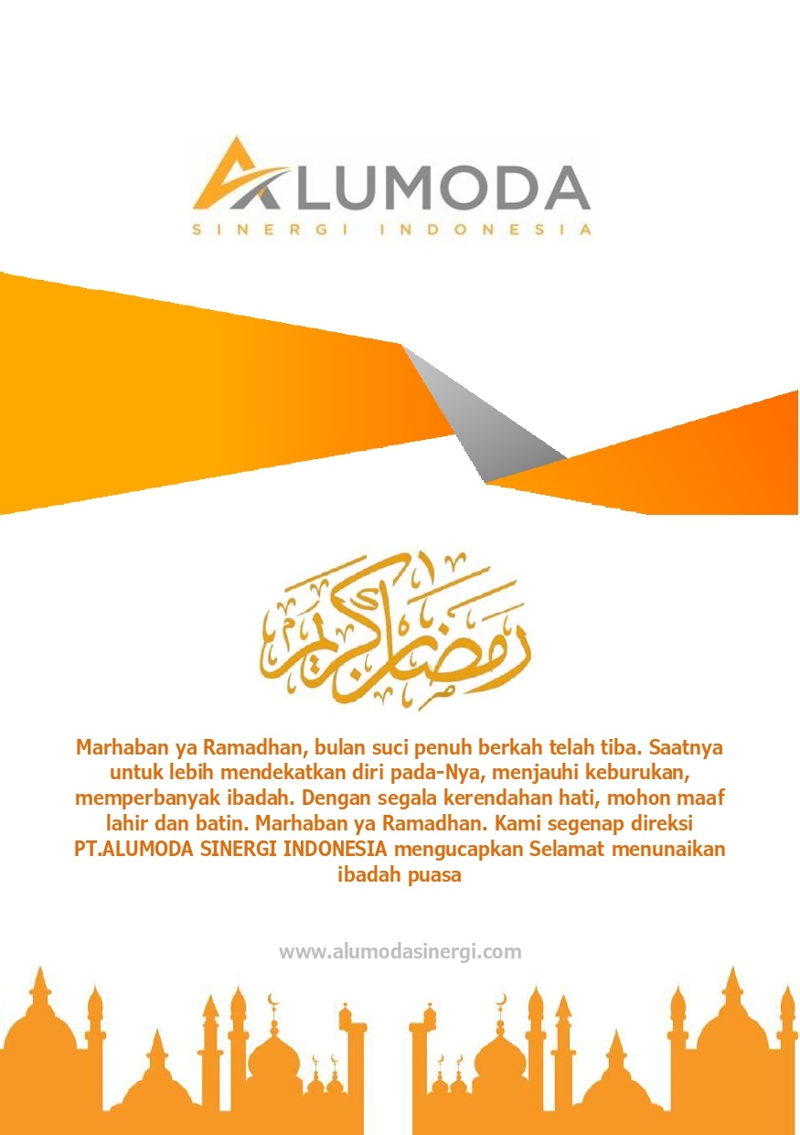 Marhaban ya Ramadhan Bulan Suci Penuh Ampunan - Alumoda Sinergi Indonesia